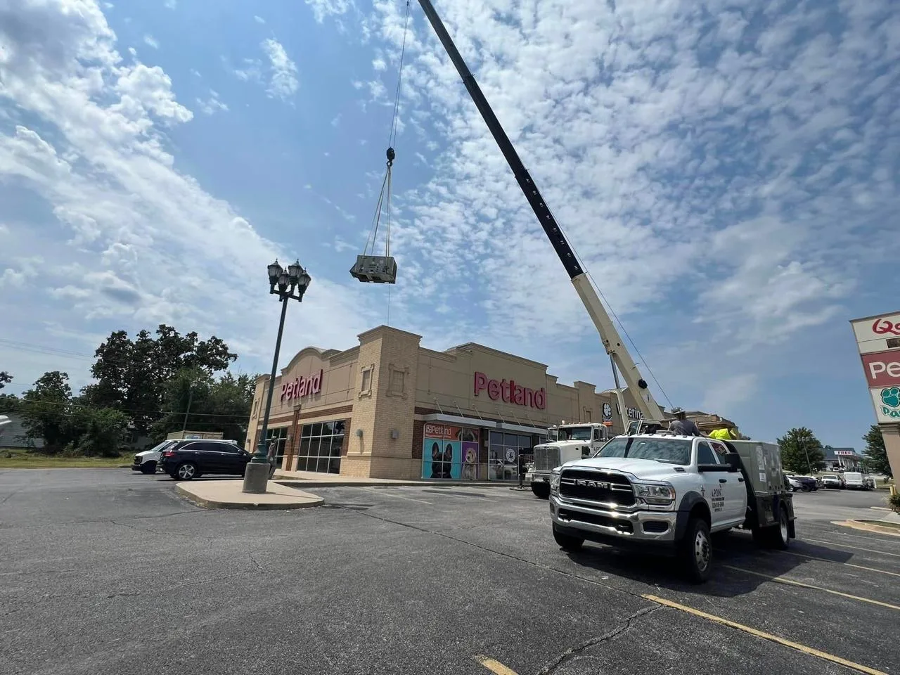 Commercial HVAC and sheet metal project photo